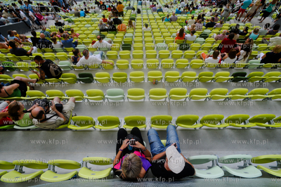 Gdansk Letnica. Dzien otwarty nowego gdanskiego stadionu...