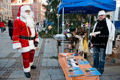 Gdansk. Dlugi Targ. Wernisaz wystawy plenerowej pt...