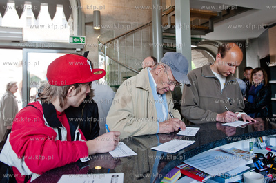 Gdansk. Dzien otwarty w Bramie Wyzynnej, podczas ktorego...
