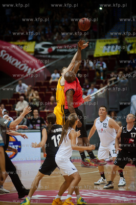 Sopot. Ergo Arena. Mecz pokazowy kosyzkowki Gortat...