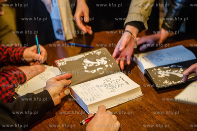 Gdansk. Nadbaltyckie Centrum Kultury. Promocja ksiazki...