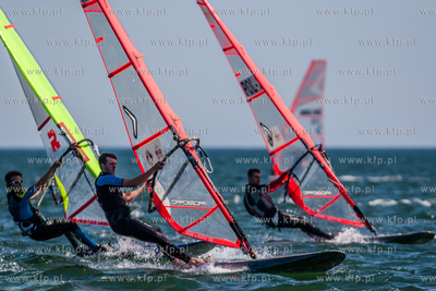 Zatoka Gdanska. Regaty Mistrzostw Swiata w klasie Raceboard,...