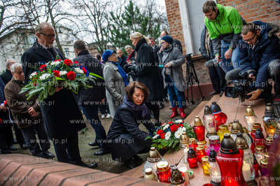Sopot. Konsul Honorowy Francji Monika Tarnowska, przedstawiciele...