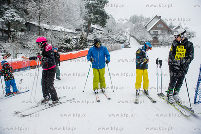 Wieżyca. Stok narciarski Kotlinka. 13.01.2017 fot....