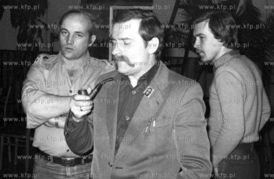 Lech Walesa.
1981
Fot. Leonard Szmaglik / KFP