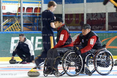 Gdansk, Hala Olivia. Mistrzostwa Polski w Curlingu....