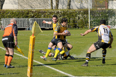 Stadion GOSiR w Gdyni. Dramatyczny mecz rugdy pomiedzy...