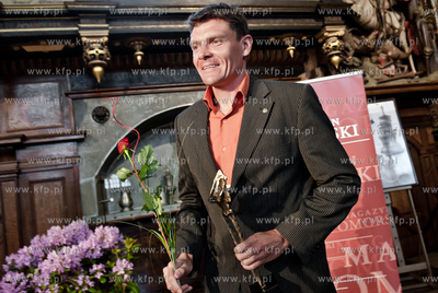 Gdansk. Dwor Artusa. Wreczenie nagrod w plebiscycie...