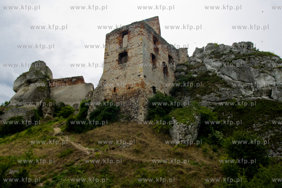 Zamek Krolewski Olsztyn kolo Czestochowy. Zbudowany...