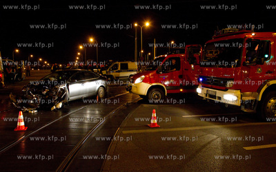 Do groznie wygladajacego wypadku doszlo ok godz. 19...