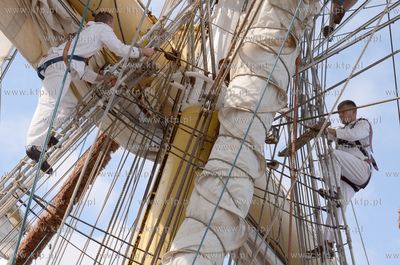 Dzien na Darze Mlodziezy ze studentami Akademii Morskiej...