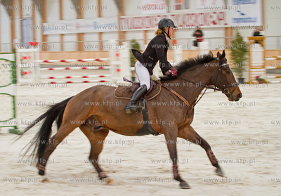 Pierwsze Zawody Ogolnopolskie w nowej hali Hipodromu...