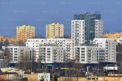 Gdynia. Panorama miasta z ul. Wielkopolskiej (w glebi...