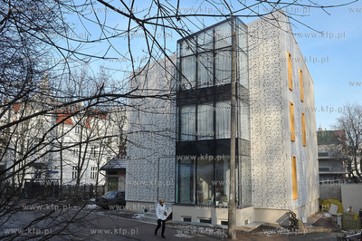 Sopot ul. Sobieskiego 21. Nowy apartamentowiec. 06.02.2015...