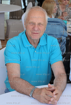 Sopot. Hipodrom. Zawody CSIO. Zaproszeni goscie. Nz...