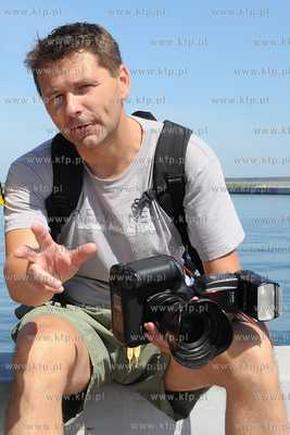 Tomasz Bołt fotoreporte Dziennika Bałtyckiego. 2015...