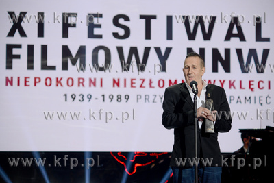 Gdynia. XI FESTIWAL FILMOWY NNW. Gala wreczenia nagrod...