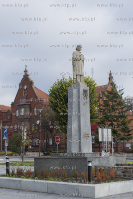 Starogard Gdański,Aleja Wojska Polskiego- Pomnik Adama...