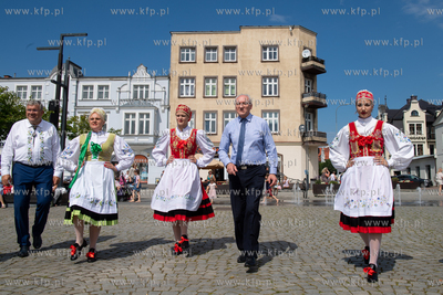 Dzień Flagi Kaszubskiej w Kartuzach. 18.08.2023. Fot....