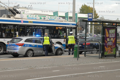 Gdynia, ul. Morska. Patrol drogówki zatrzymał kierowcę...