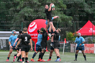 Sopot. Stadion Ogniwo Sopot. Ekstraliga rugby. Energa...