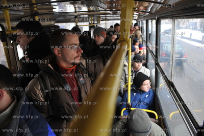 Pozegnanie z autobusem miejskim Ikarus w Gdansku. Przez...