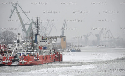 Baza Lotos Petrobaltic na Martwej Wisle w Gdansku....