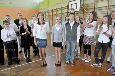 Zakonczenie roku szkolnego w Szkole Podstawowej nr...