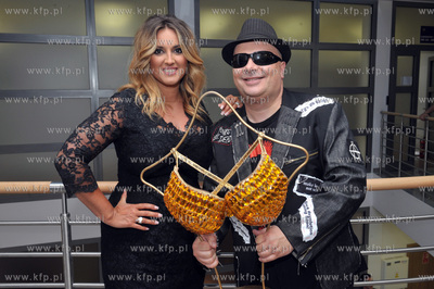 Festiwal TOPtrendy 2013. Na zdjeciu Krzysztof Skiba...