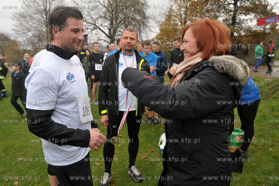 Sulmin (gmina Zukowo). Pierwszy Bieg Sztafetowy Firm...