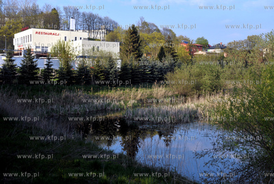 Zukowo. Staw przy ul.Koscierskiej. 4.05.2015 Fot. Maciej...