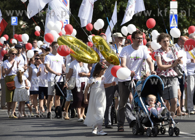 X Marsz dla życia i rodziny na ulicach Gdańska. 9.06.2019...