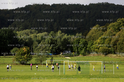 Pomorska Liga Juniorow Mlodszych. Mecz KS Olivia -...