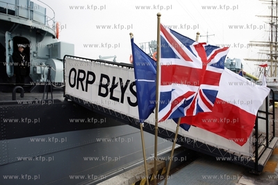 Gdynia. Wizyta admirala Sir Mark Stanhope Dowodcy Krolewskiej...