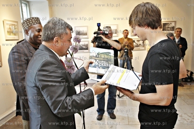 Gdansk. Nadbaltyckie Centrum Kultury. Rozdanie nagrod...