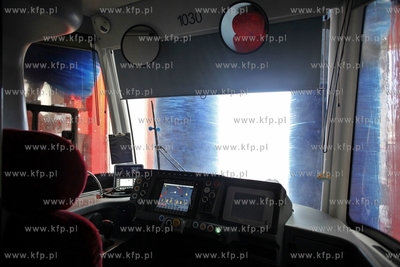 Zajezdnia tramwajowa ZKM w Gdansku przy ul. Wita Stwosza....