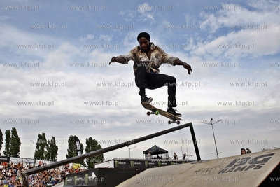 Gdansk. Plac Zebran Ludowych. Baltic Games - Festival...