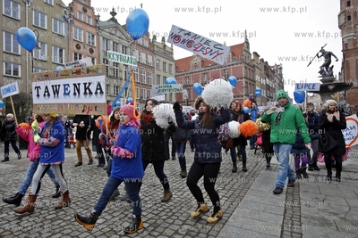 Demonstracja w obronie Pałacu Młodzieży w Gdańsku.
31.01.2015
fot....