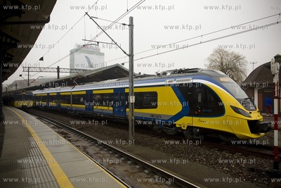 Inauguracyjny przejazd  nowym pociągiem PKP SKM, typu...