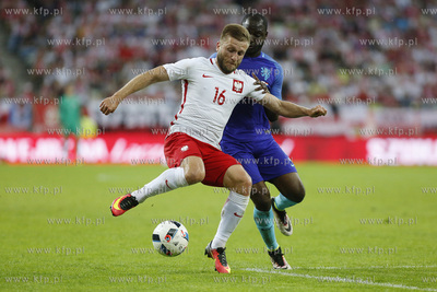 Stadion Energa Gdańsk. Mecz towarzyski w piłce nożnej...