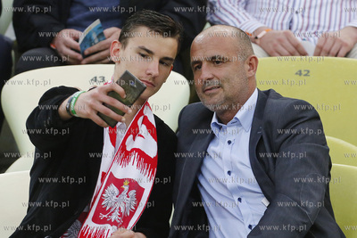 Stadion Energa Gdańsk. Mecz towarzyski w piłce nożnej...