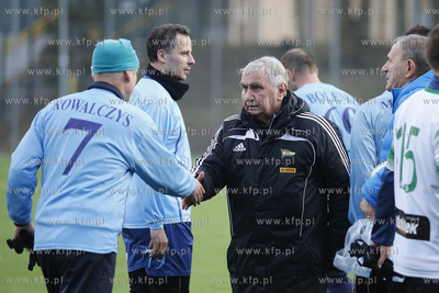 Gdansk. Boisko przy ul. Traugutta.  Noworoczny mecz...