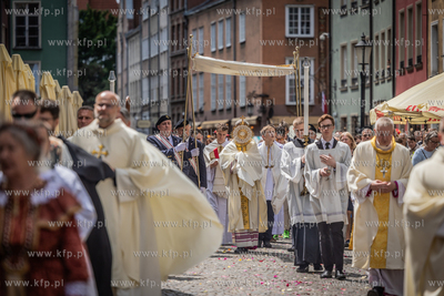 Gdańsk. Centralna procesja Bożego Ciała.
19.06.2025
fot....