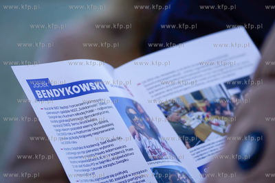 Wybory samorządowe. Ulotka wyborcza Jacka Bendykowskiego....