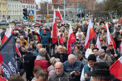 Protest Nie dla nielegalnej imigracji zorganizowany...