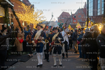 Ceremonia otwarcia Gdańskiego Jarmarku Bożonarodzeniowego....