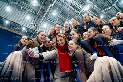 Hala Olivia. Mistrzostwa Polski w Łyżwiarstwie Synchronicznym...
