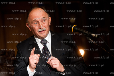 Gdansk. Ratusz Staromiejski. Uroczystosc wreczenia...