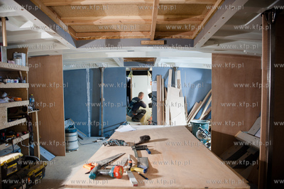 Gdansk. Stocznia Remontowa. Pierwsza od czasu wodowania...