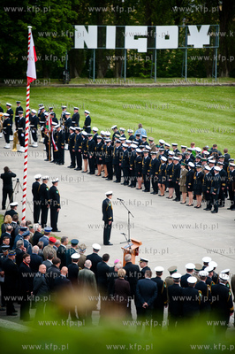 Gdansk. Westerplatte. Obchody Swieta Strazy Granicznej...